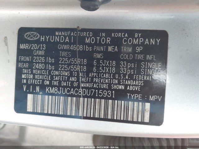 Hyundai TUCSON Limited