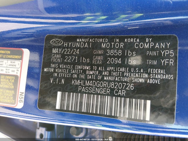 Hyundai ELANTRA Sel