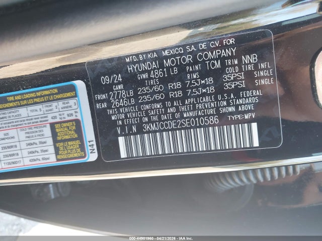 Hyundai TUCSON Sel Convenience