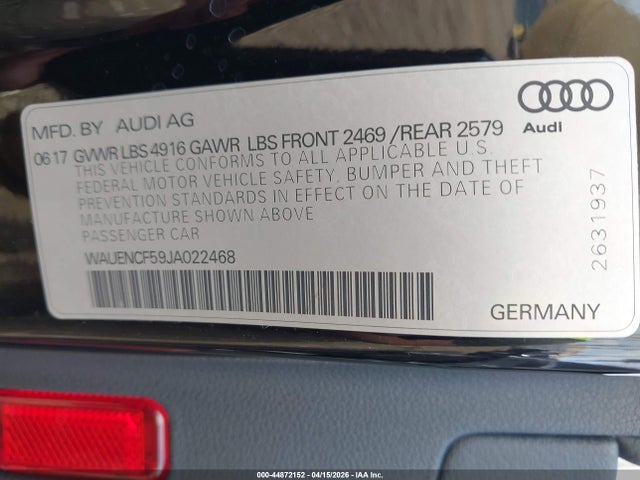 Audi A5 2.0t Premium