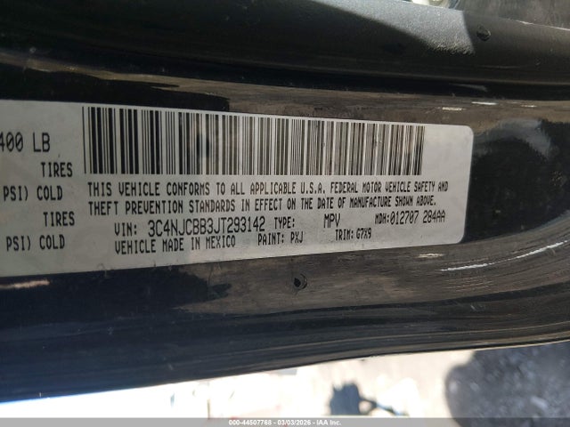 Jeep Compass Latitude Fwd
