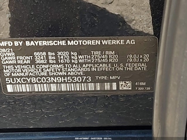 BMW X Series M50i