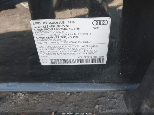Audi Q3 2.0t Premium Plus