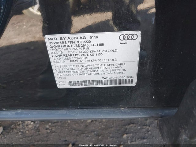 Audi Q3 2.0t Premium Plus