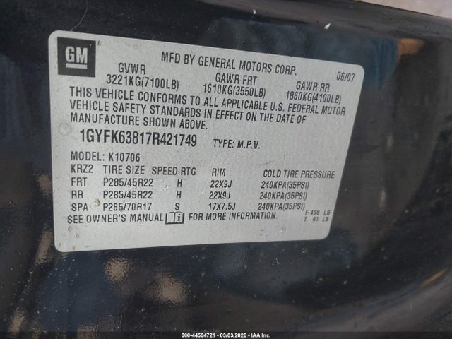 Cadillac Escalade Premium