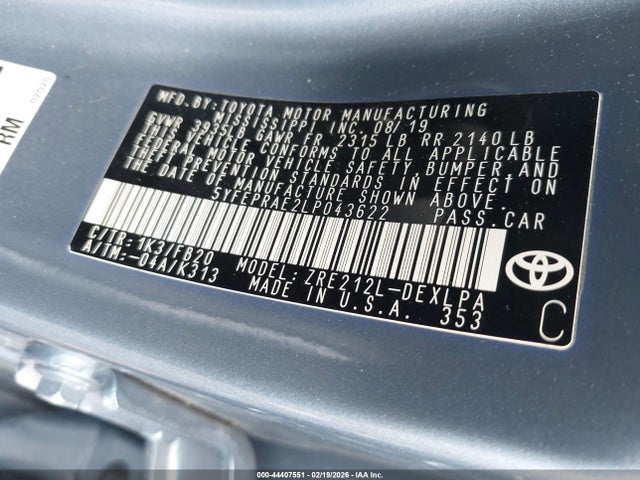 Toyota Corolla Le