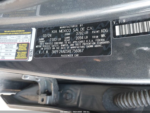 Kia Forte Lxs