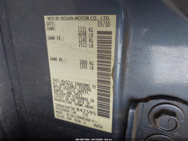 Nissan Maxima 3.5 Sv