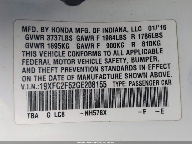 Honda Civic Lx