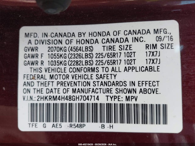 Honda CR-V Se