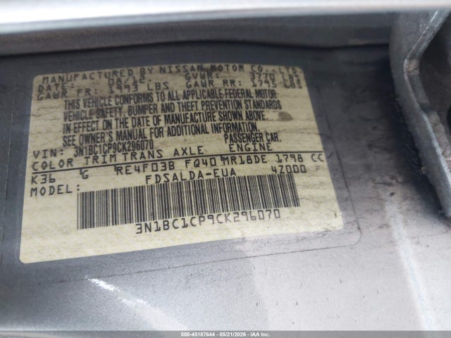 Nissan Versa 1.8 S