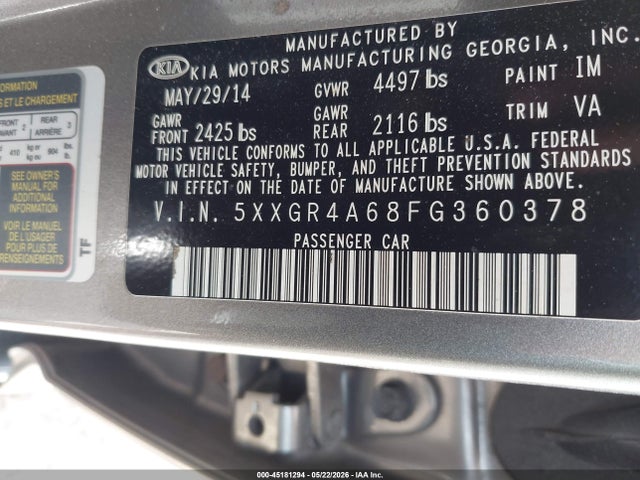 Kia Optima Sxl Turbo