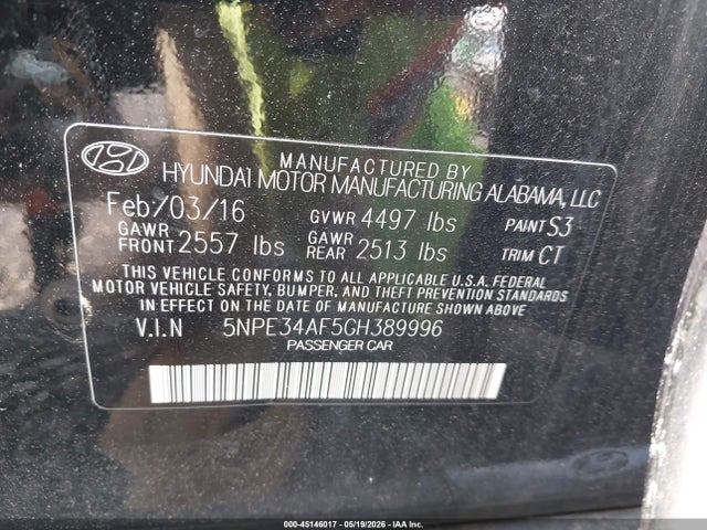 Hyundai SONATA Limited