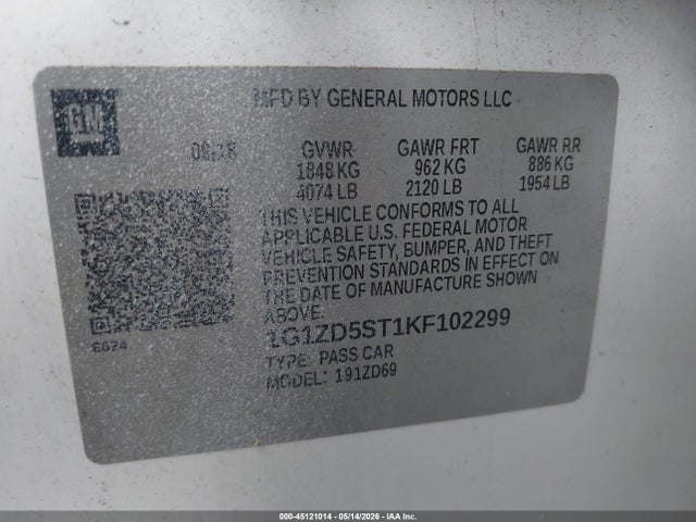 Chevrolet Malibu Lt
