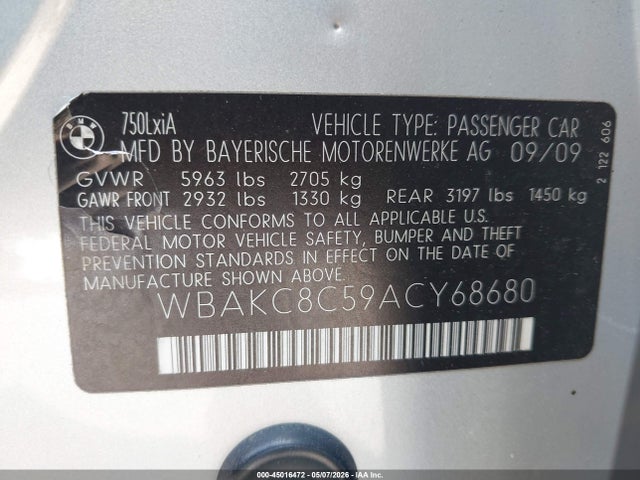 BMW 7 Series Xdrive
