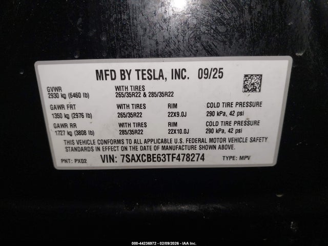 Tesla Model X Plaid