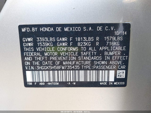 Honda Fit Lx