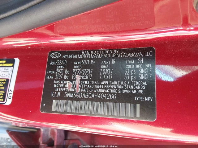 Hyundai SANTA FE Gls