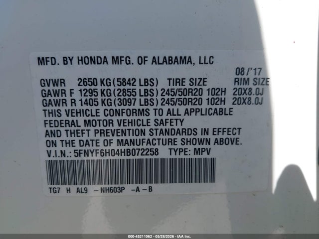 Honda Pilot Elite