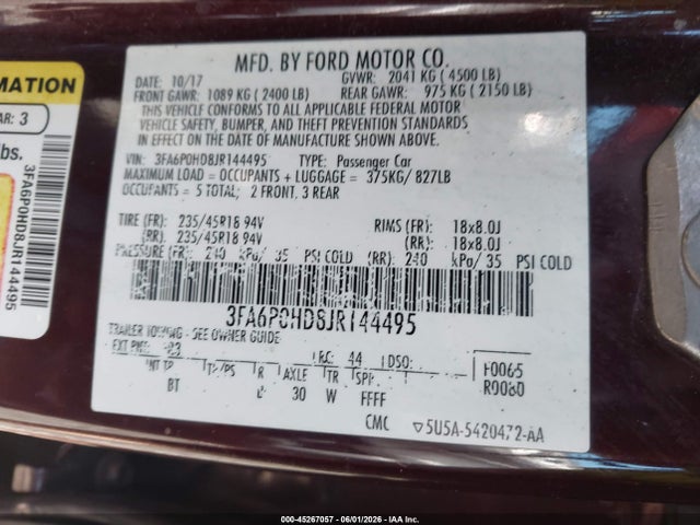 Ford Fusion Se