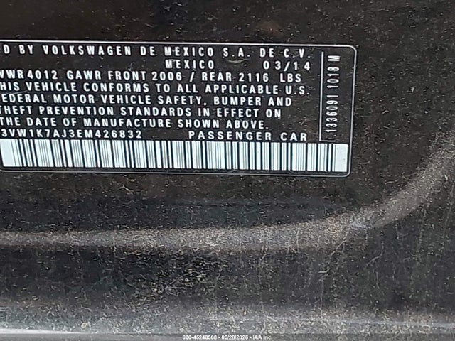 Volkswagen Jetta 2.0l S