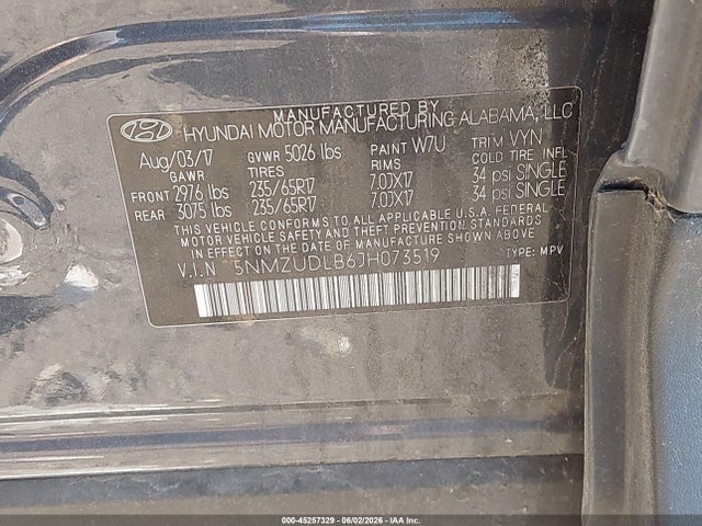 Hyundai SANTA FE 2.4l