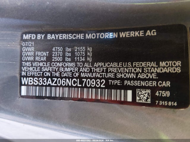 BMW M Series Competition