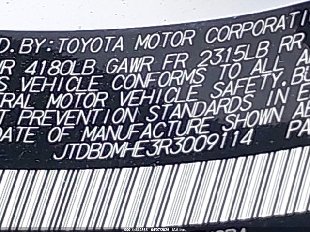 Toyota Corolla Hybrid Se