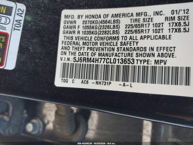 Honda CR-V Ex-l