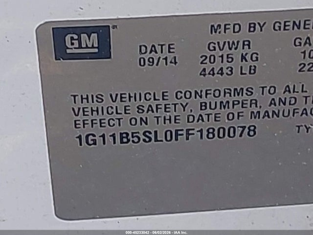 Chevrolet Malibu Ls
