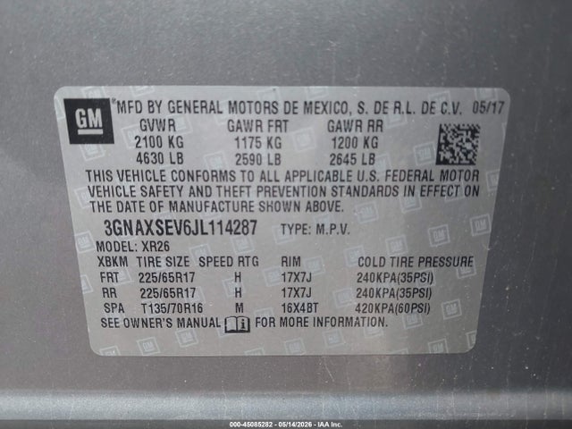 Chevrolet Equinox Lt