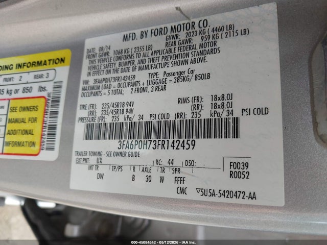 Ford Fusion Se
