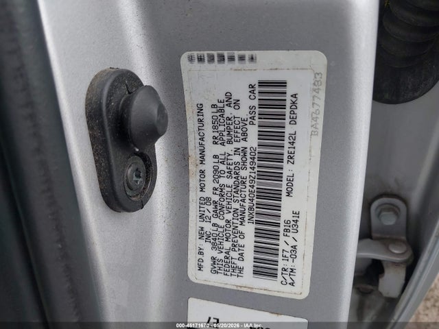 Toyota Corolla Le
