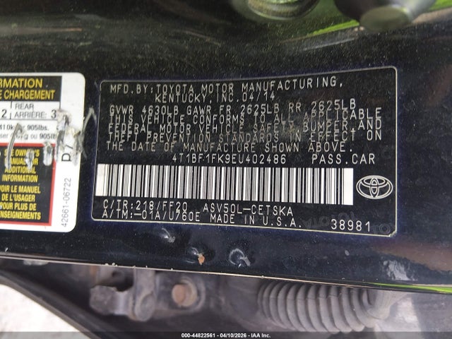 Toyota Camry Se