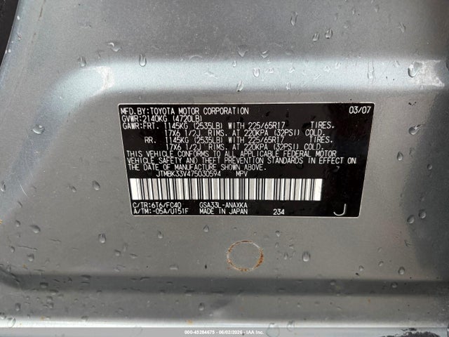 Toyota RAV4 Base V6