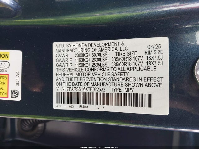 Honda CR-V Hybrid Awd Trailsport