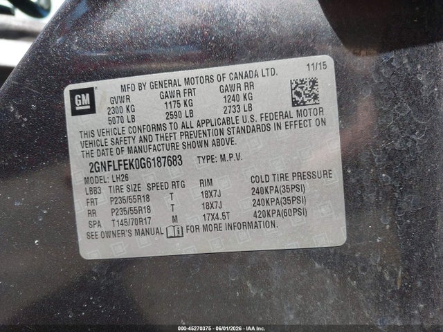 Chevrolet Equinox Lt