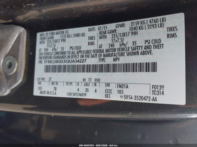 Ford Escape Se
