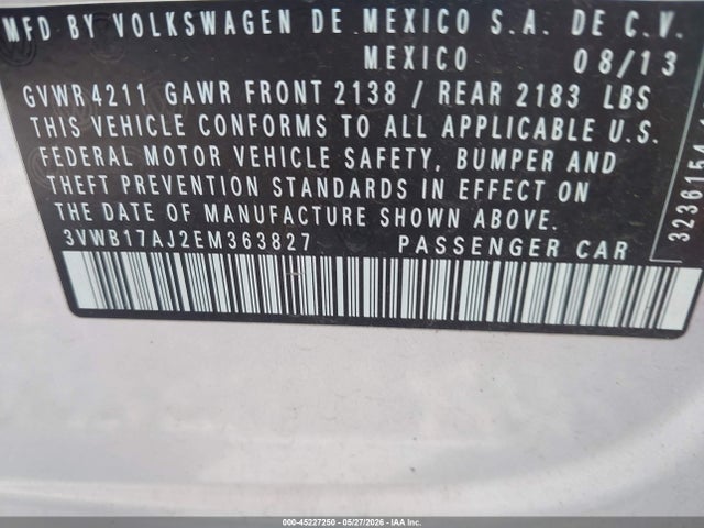 Volkswagen Jetta 1.8t Se