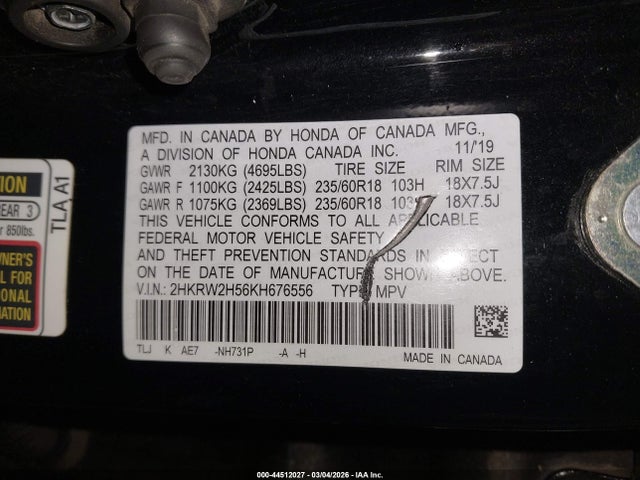 Honda CR-V Ex