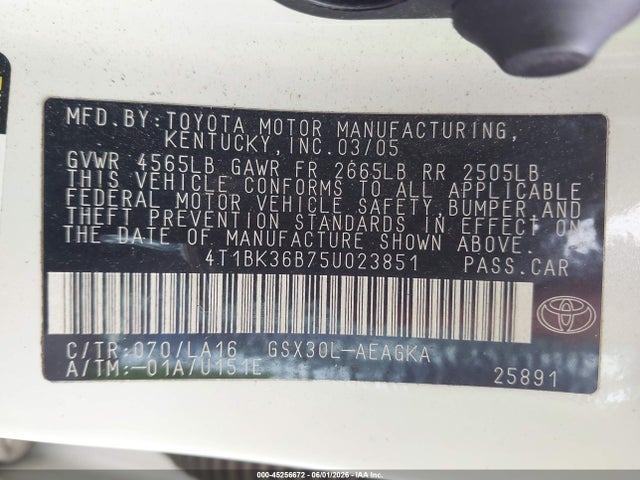 Toyota Avalon Xls