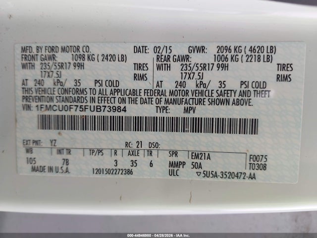 Ford Escape S