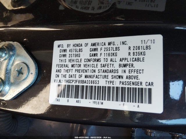 Honda Accord 3.5 Ex-l