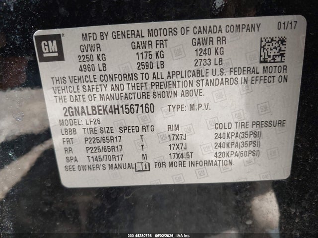 Chevrolet Equinox Ls