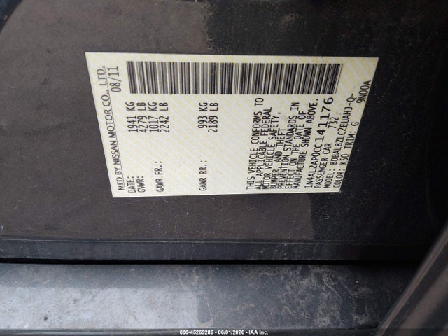 Nissan Altima 2.5 S