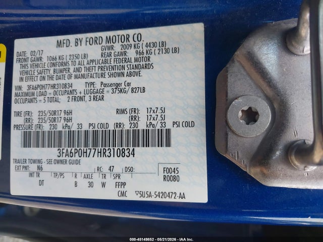 Ford Fusion Se