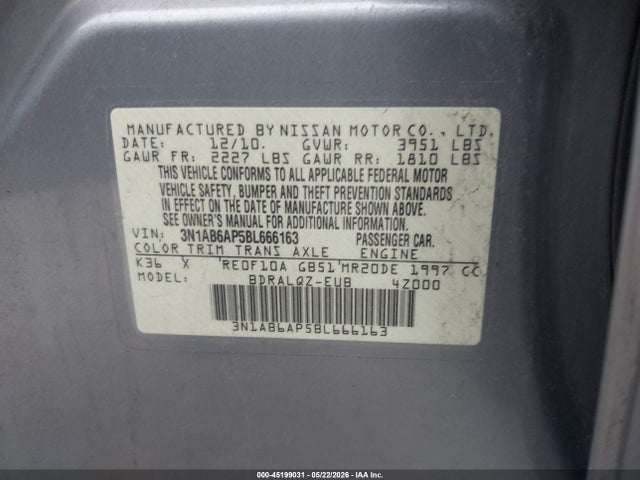 Nissan Sentra 2.0