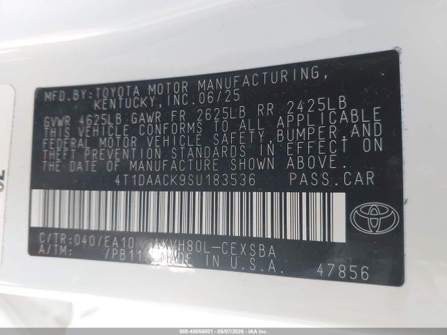 Toyota Camry Se