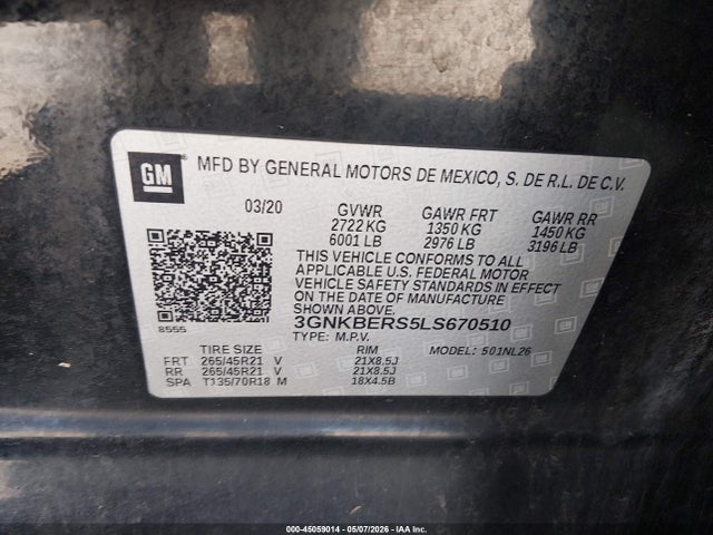Chevrolet Blazer Fwd Rs