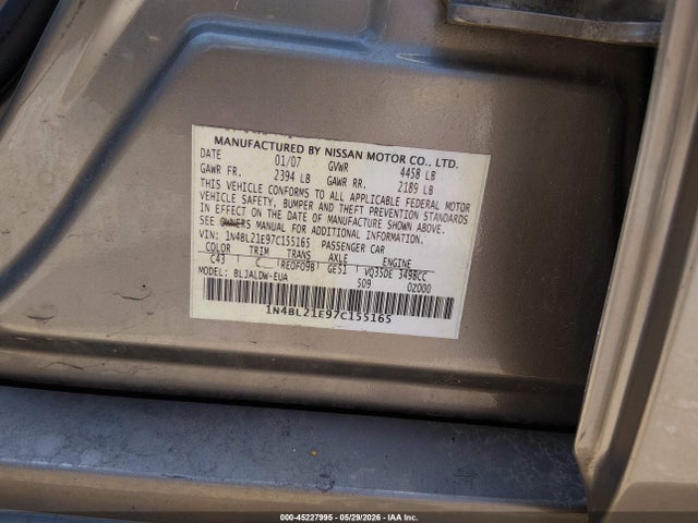 Nissan Altima 3.5 Se